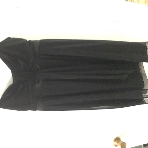 Half length black dress. Worn a couple times. Great condition. Adjustable straps - Picture 2 of 3